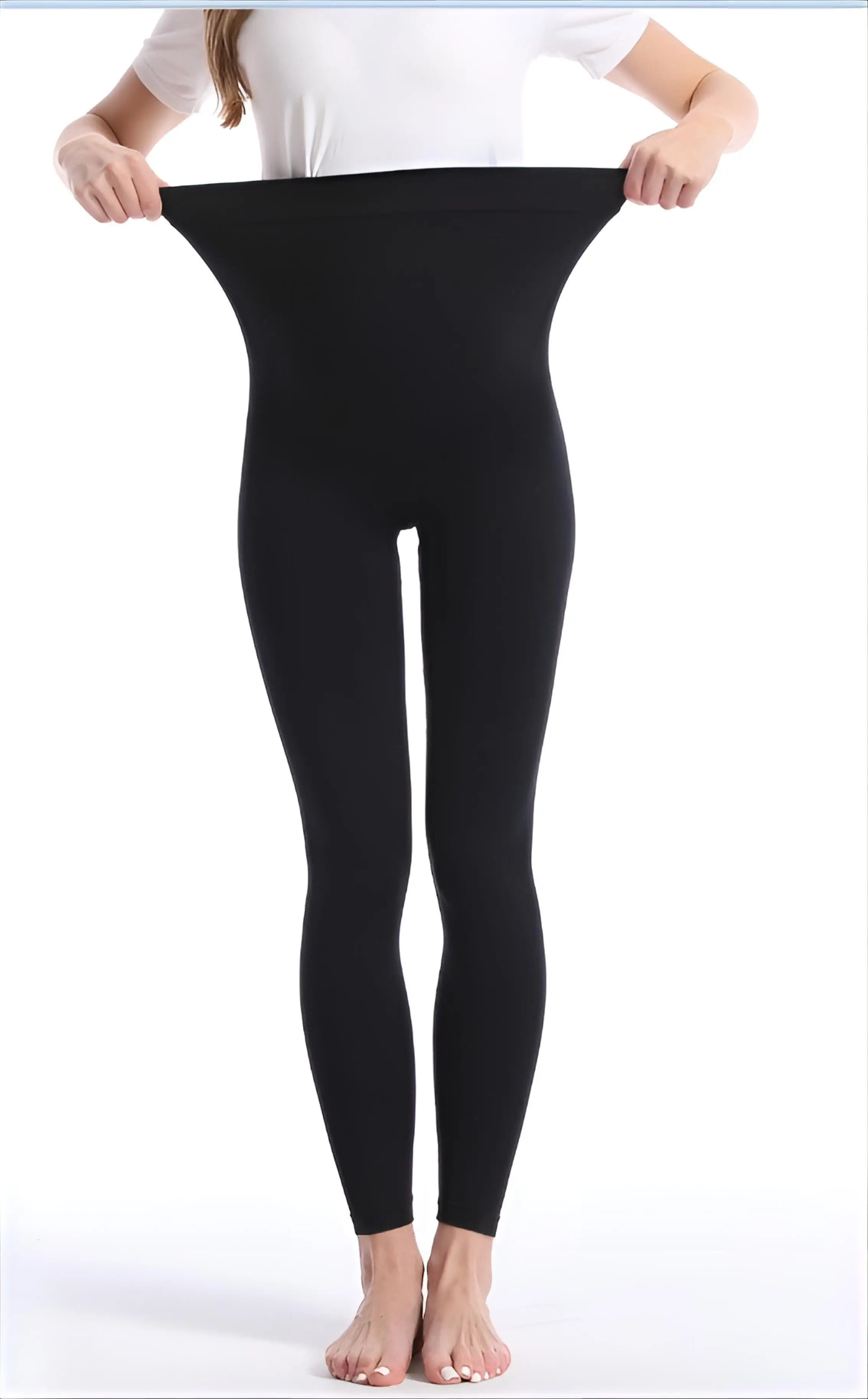 Yoga-Hose, niedrige Taille, Damengröße, zusammenziehende Grafik-Leggings mit Gürtel, Basics, schmal, figurbetont, flexibel, flauschiger Patch, Distressed