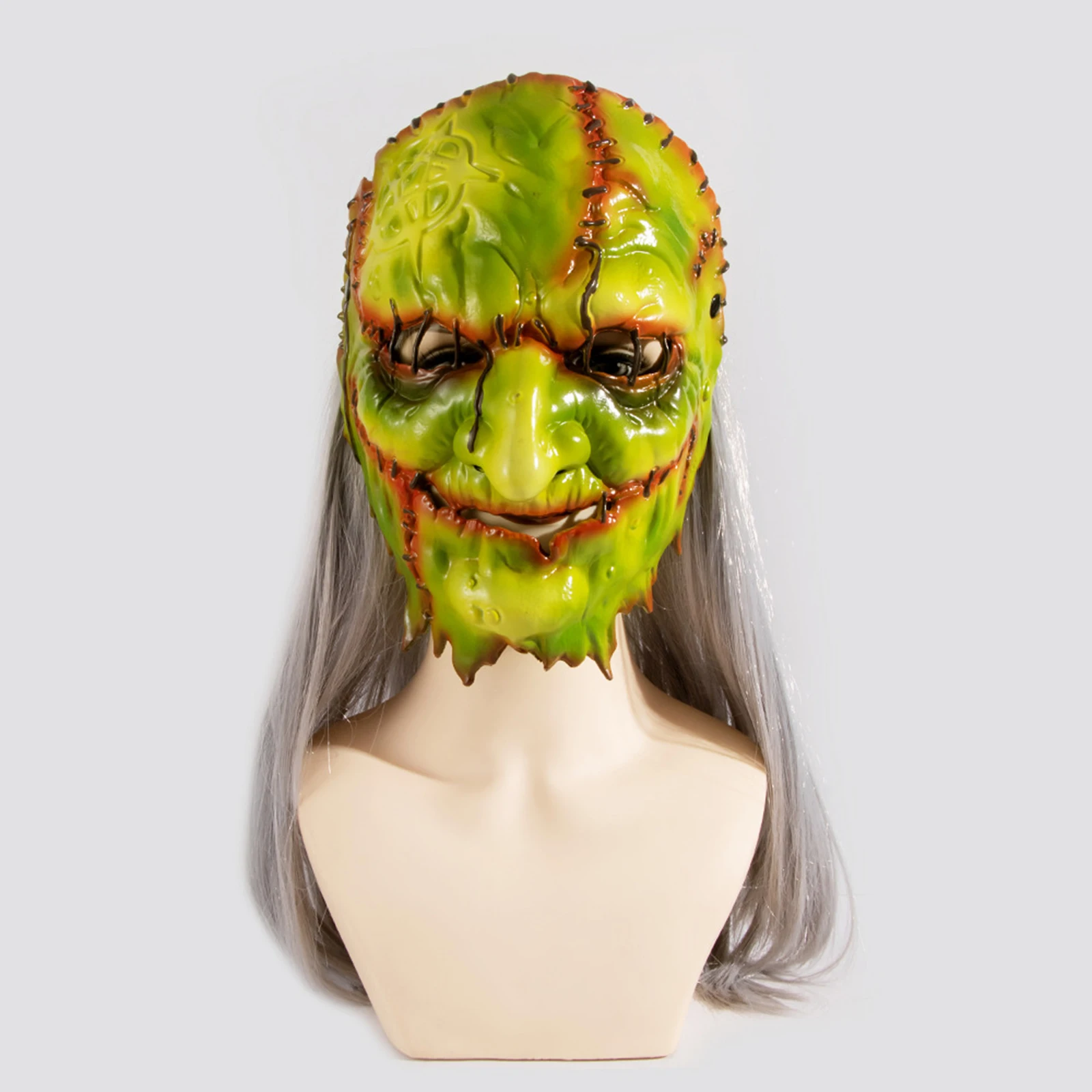 Erwachsene Männer Frauen Gruselige Schreckliche Gruselige Hexe Maske Vollgesichtsabdeckung Halloween Outfits Karneval Mottoparty Cosplay Kostüm Requisite