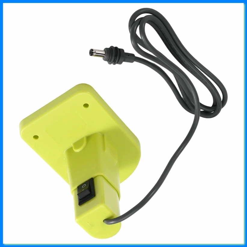 Battery Powered Charger for 18V Li-Ion for Mini Waterproof DC Jack for Outdoor and Emergency Use-A75P