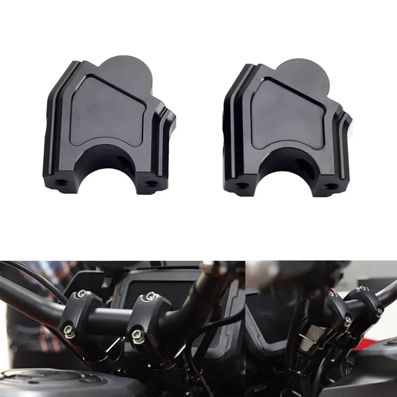 

Motorcycle Accessories Handlebar Riser Clamp Aluminum Motorcycle Fit For Harley Pan America 1250 2022