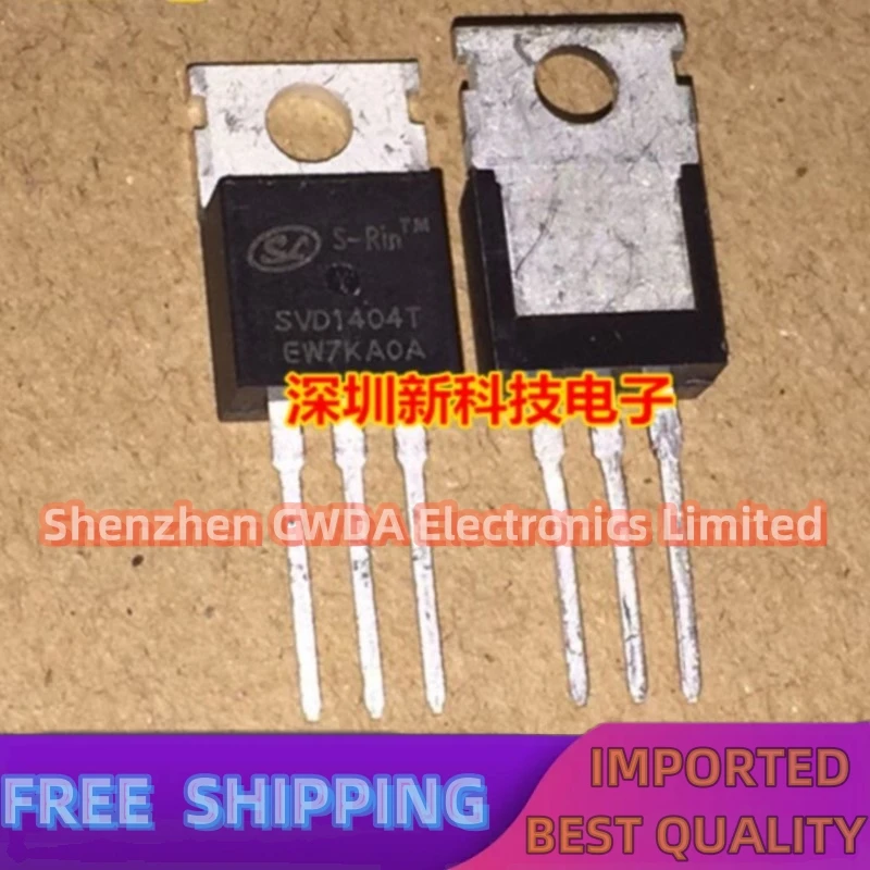 10PCS-20PCS  SVD1404T   MOS 40V 162A  TO-220 In Stock Can Be Purchased