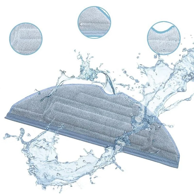 ABBK-For Roborock S7 Maxv Ultra / S7 Pro Ultra Vacuum Cleaner Main Side Brush HEPA Filters Mop Cloths Dust Bags Accessories