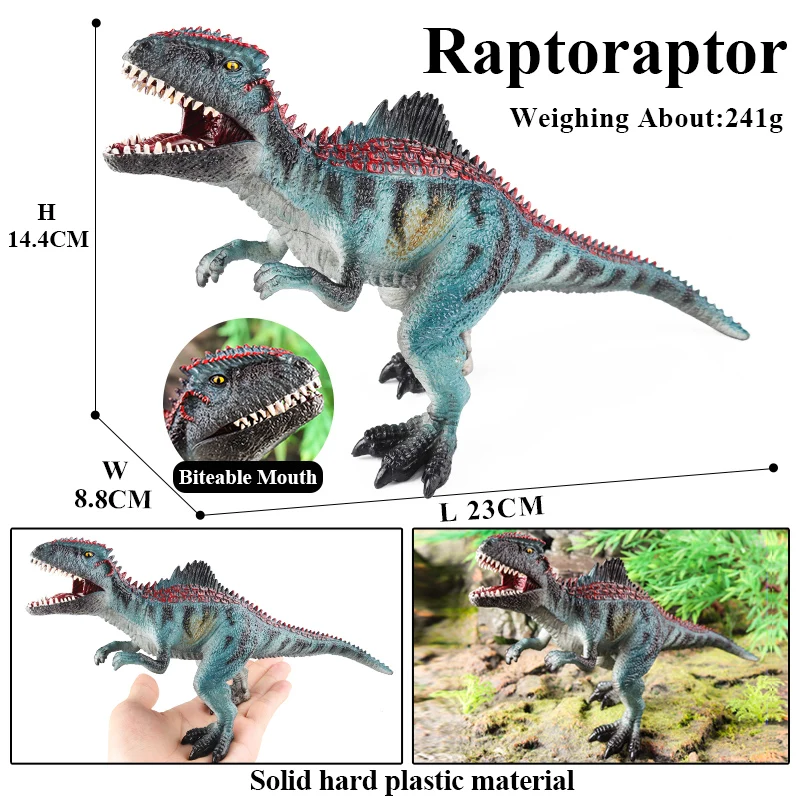 Oenux Dinosaurs Brinquedo Jurassic T-Rex Spinosaurus Indoraptor