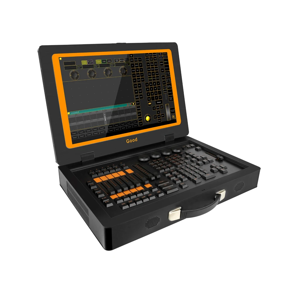 MA New Portable  Ma Notebook Lighting Console DMX512 MA Stage Lighting Controller With LTC For Bar Party Dj Wedding Show