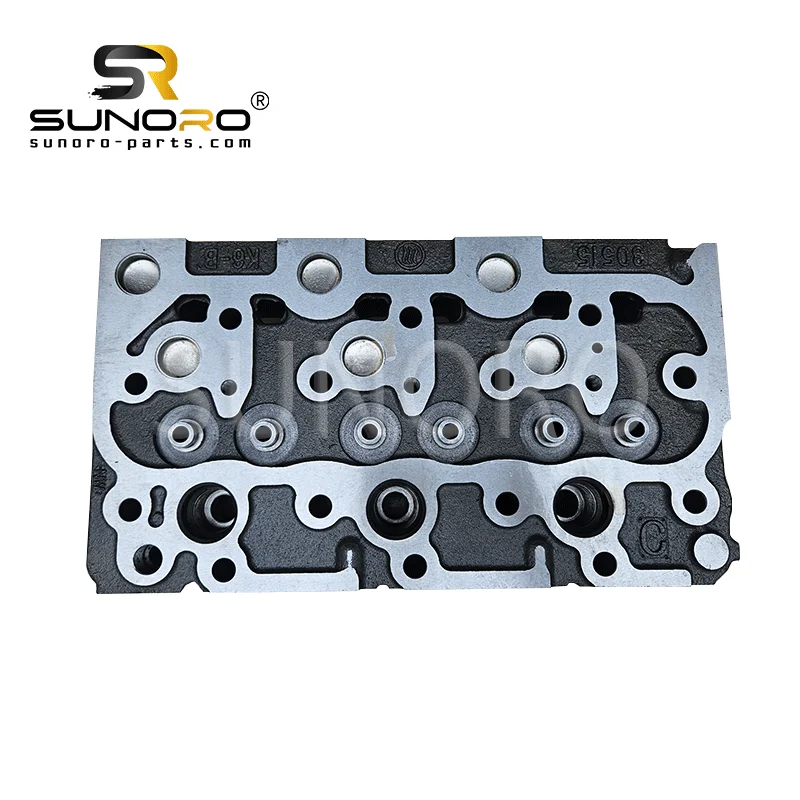

D1302 Cylinder Head 15511-03044 15511-03040 15511-03042 For Kubota Tractor L275 Excavator KH-60H Engine Repair Spare Parts Kit