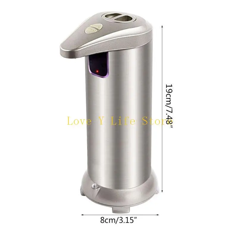 Distributore sapone automatico in acciaio inossidabile L74C per sensore sapone liquido senza touchless a infrarossi per