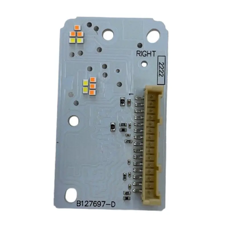 ABTC-1Pair Front Headlight DRL Light Source Chip Angel Eye LED Module Board For Renault Megan 2021-2023 B127696-D B127697-D