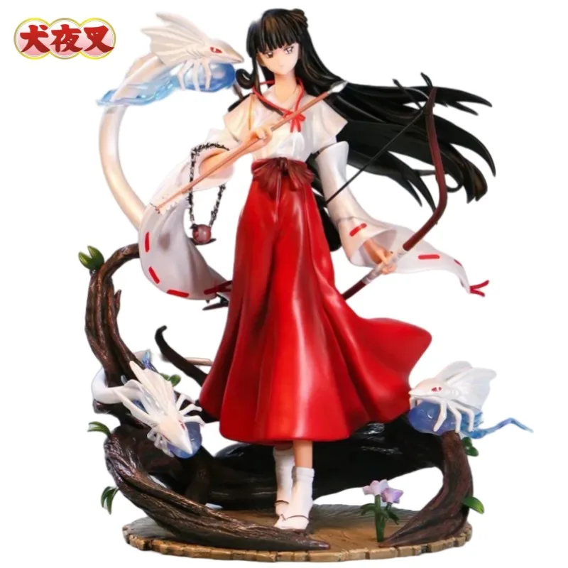 New Inuyasha Kikyo anime peripheral two-dimensional figures creative model ornaments personalized statue collection accessories