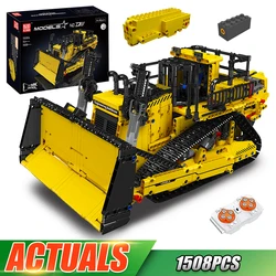 Mold King 15071/15084 Technical Truck Building Block telecomando D11 Bulldozer Model Assembly Brick Toys regalo di natale per bambini