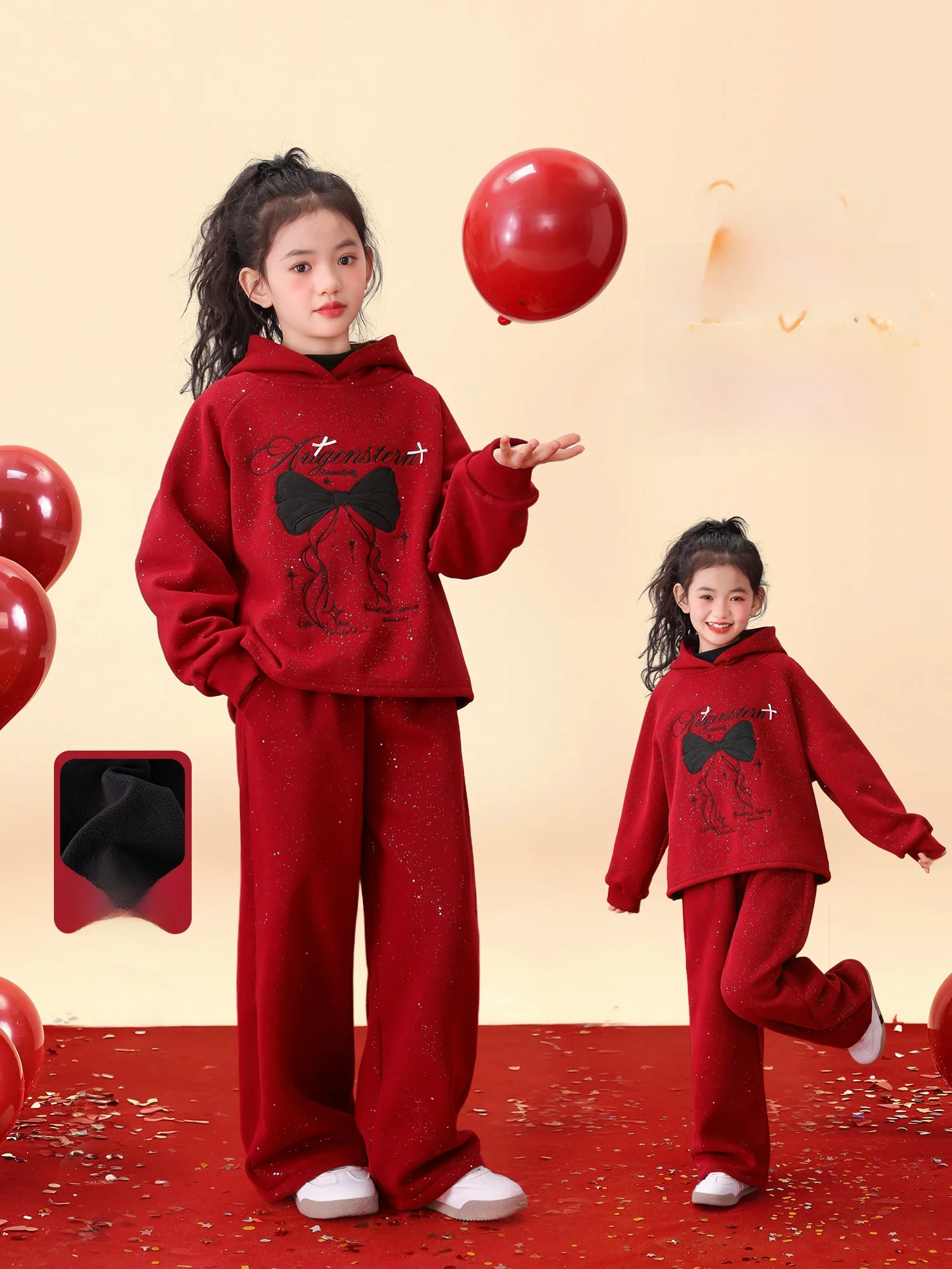set-di-felpe-con-cappuccio-rosse-per-ragazze-con-papillon-completo-invernale-casual-caldo-completo-in-due-pezzi-per-occns-festivi-di-capodanno