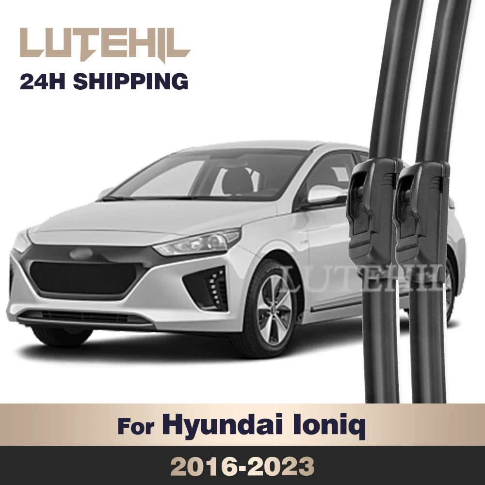 For Hyundai Ioniq 2016-2023 2017 2018 2019 2020 2021 2022 Wiper Front Wiper Blades Windshield Windscreen Window Brush 26