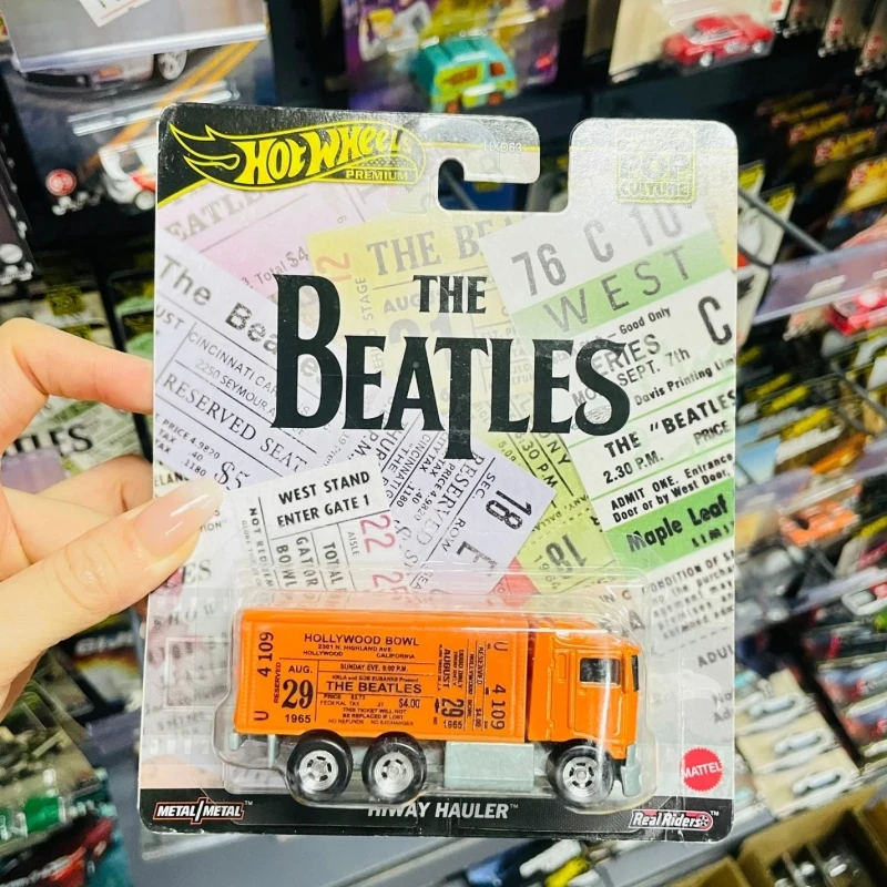 

Hot Selling Hot Wheels Popular Entertainment Culture Series High Quality Alloy Car Models Six Wheeled Trucks Collectible Gifts