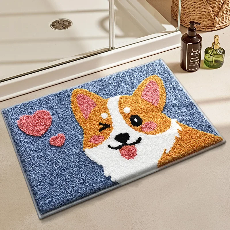 50X75CM, Bath Mat, Rectangular, Absorbent, Non Slip, Machine Washable, Bathroom Decoration, Bathtub Mat, Soft and Comfortable