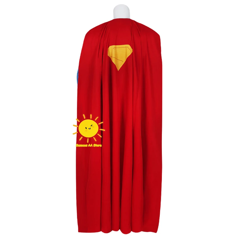 BEAST KINGDOM Superman 2025 Cosplay Kal-El Cosplay Costume An Inheritance Skintight Jumpsuit Cloak Movie Halloween Cos Adult Men
