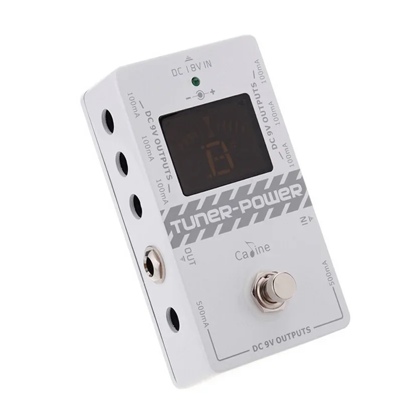 Caline Guitar Effect Pedal CP-09 Tuner-Power Stompbox CP09 Tuner-Power Tuner Power Pedal Guitar Parts Accessories