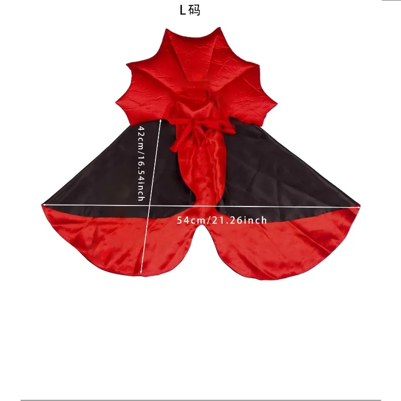 New Halloween pet cat dog funny bat costume cape turned costume VIP cape