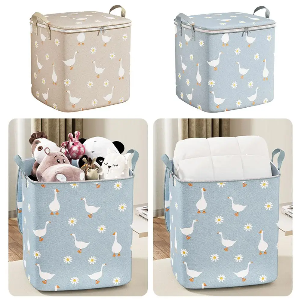 Pouch Storage Bag Organizer Used To Store Clothes Quilt Material Daily Storage Foldable Necessities Bag High-Capacity Water B2N5