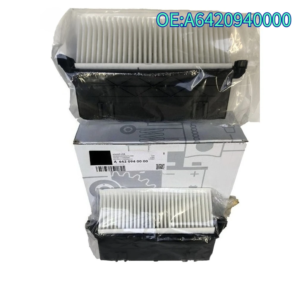 High quality New For 2PCS A6420940000 Left&Right Air Filters For Mercedes 300/350 For CDI Engine OM642 2025