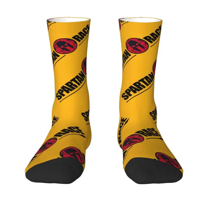 Sparta Spirit Spartan Race Mens Crew Socks Unisex Cool Spring Summer Autumn Winter Dress Socks