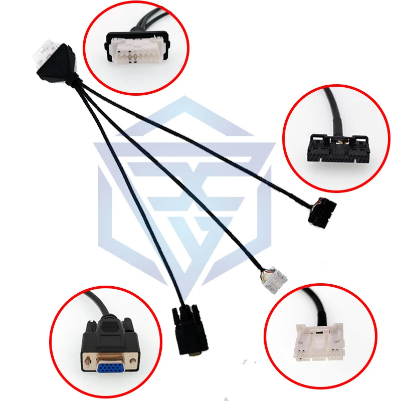 4A And 8A 4A+8A For Toyota 2in1 OBD Cable Direct Programming All Key Lost 4A 8A Adapter For OBDSTAR X300 Autel 808 GBOX DP PAD2