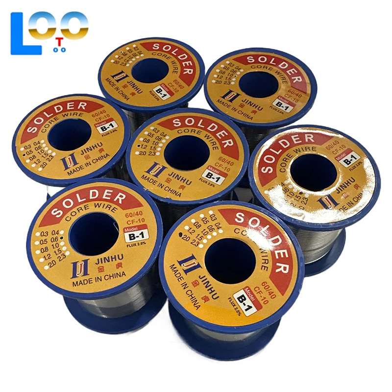 고순도 주석 라인 250g 와이어 솔더 삼키기 플럭스 릴 용접 라인 수리를위한 납 로진 코어 주석 와이어 낮은 융점