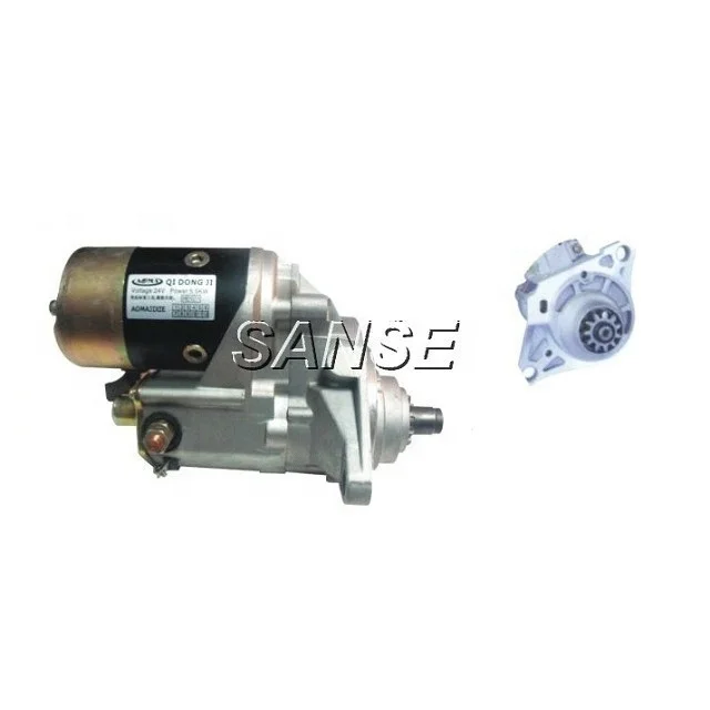 Excavator starter motor 1-81100-324-0 of 6HK1 starter motor starting for ZAX330 ZAX330 starter motor Sanse