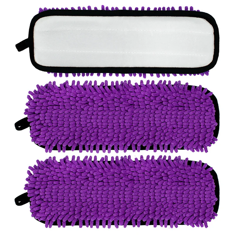 1/3PC Mop Pads for Swiffer PowerMop Refills Reusable Heavy-Duty Microfiber Washable Pad for Multi-Surface and Wood Mop