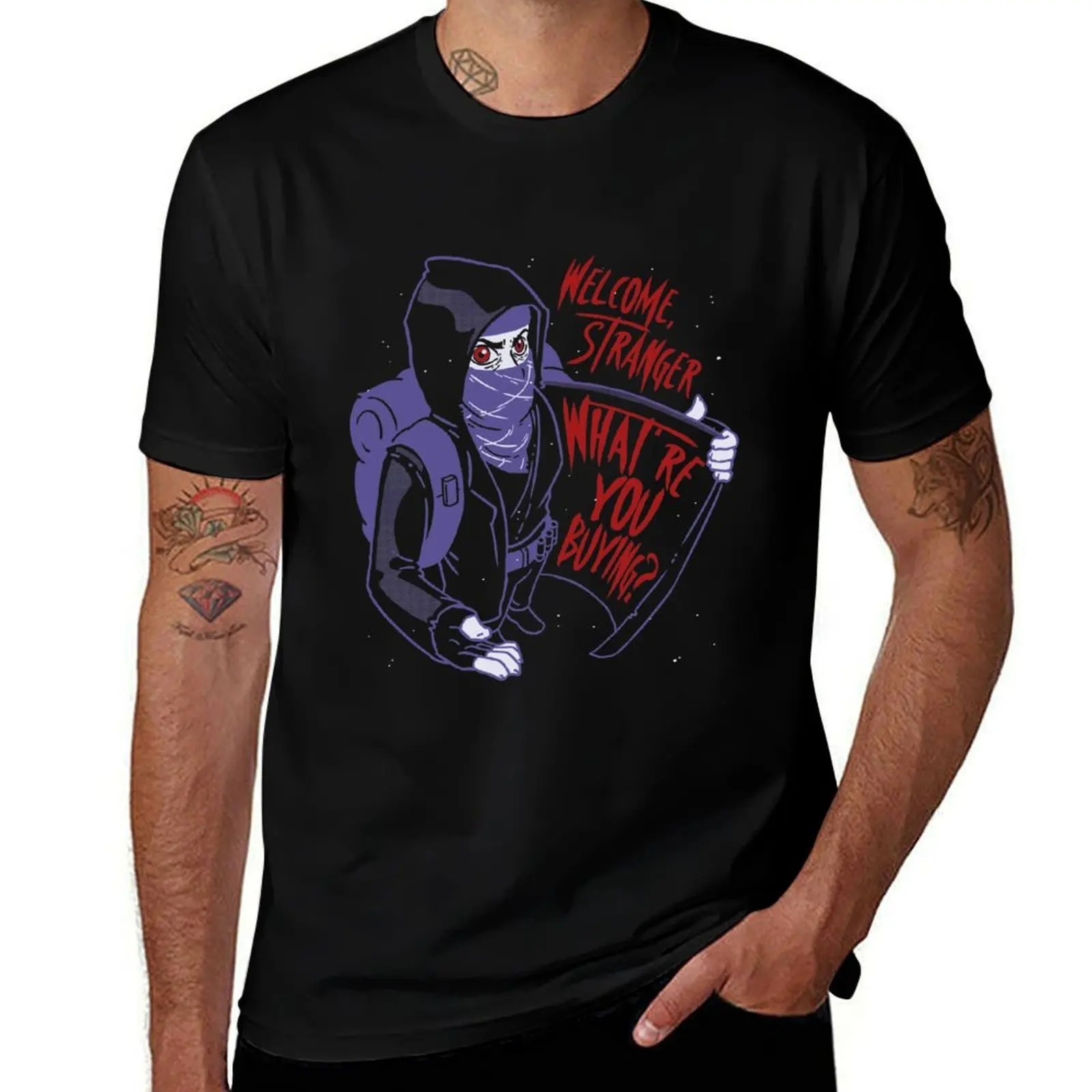 

Stranger Merchant T-Shirt t shirt personalised cotton t shirts man 100% T-Shirt