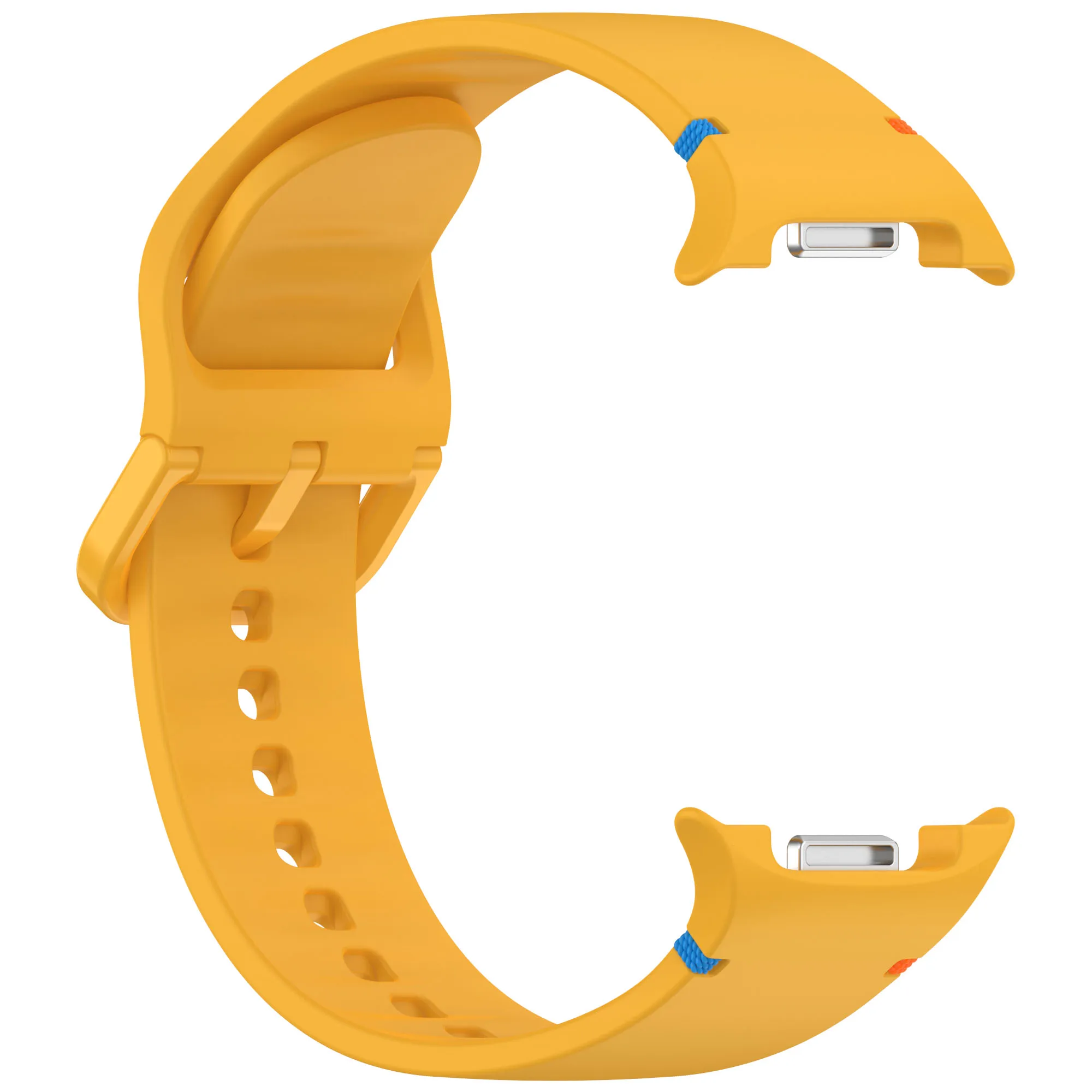 Official Silicone Watchbanbd For Samsung Galaxy Watch 8 40mm 44mm 1:1 Soprts Bracelet Wristband Galaxy Watch 8 Classic 46mm Belt image 4
