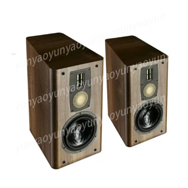 Audiophile Passive Bookshelf Speaker PRO 6.5 Inch 3 Way Ribbon Tweeter Home Hifi Sound Equipment