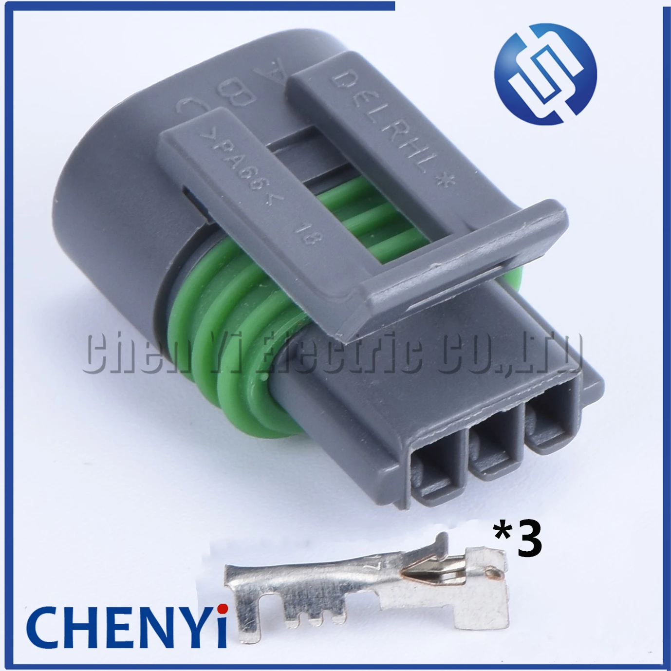 1 set 3 pin 1.5 female automotive waterproof auto connector plug 12162280