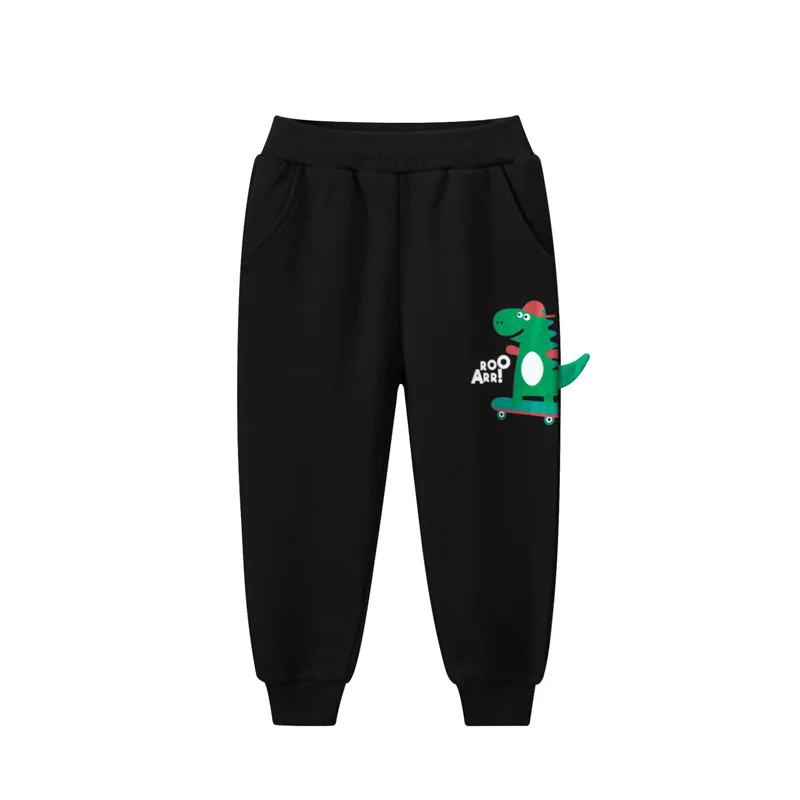 Children's clothing autumn and winter new children's sports long pants dinosaur boy baby pants