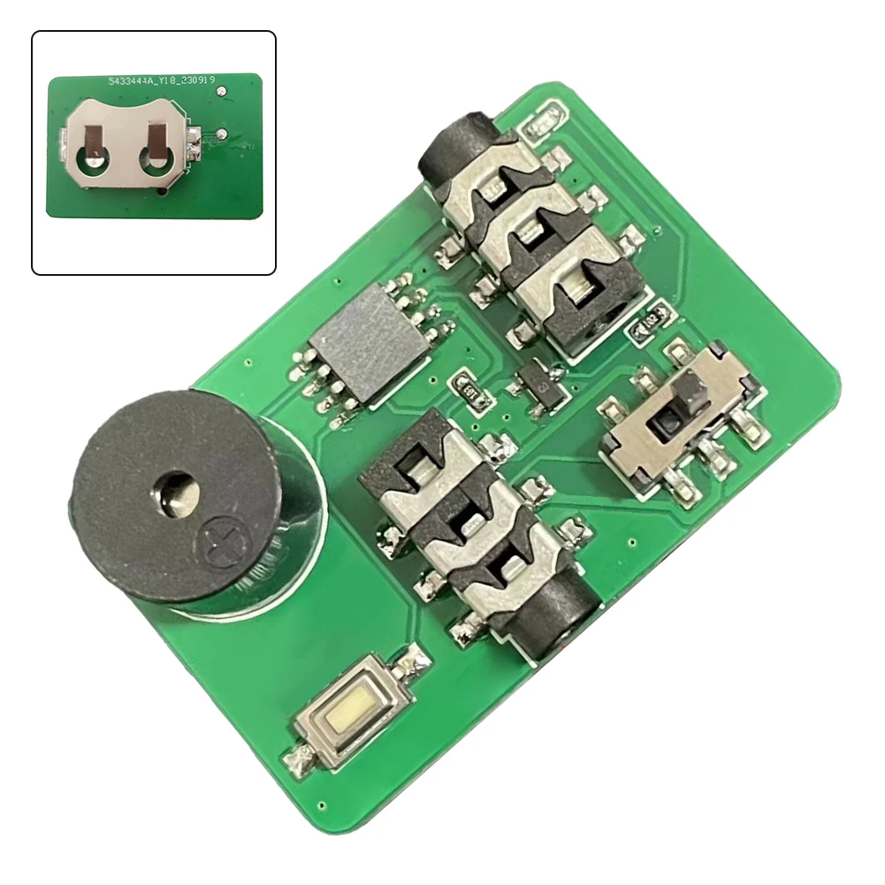 ABS Handheld Key Oscillator Key Controller With Adjustable Transmission Speed Electric Key Connector CW Trainer