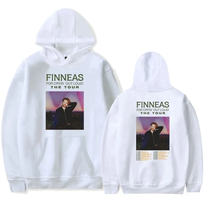 Finneas Hoodies Merch For Men/Women Unisex Winter Fashion Long Sleeve Sweatshirt Hooded Streetwear