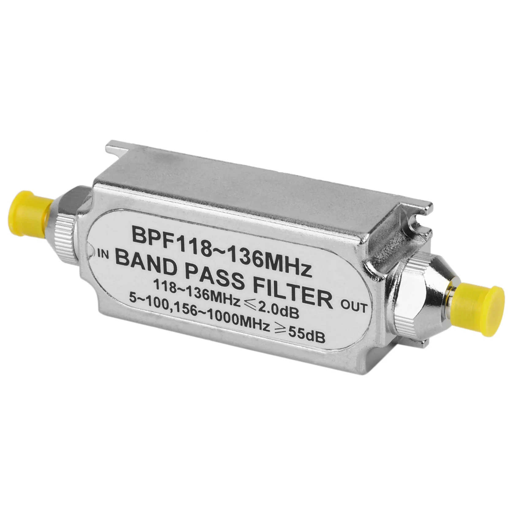 

New SMA Bandpass Filter BPF 118-136MHz для авиационного диапазона A6-011