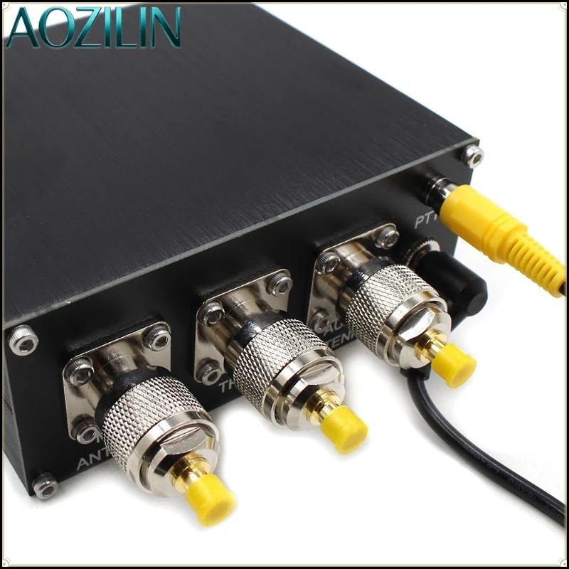 AOZILIN QRM Eliminator X‑Phase 1‑30MHz HF Band,Aluminum Shell Anti‑Interference Accessory for Ham Radio HF Shortwave Receiver