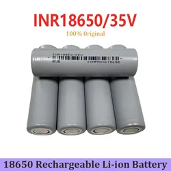 100% Original 18650 3500mAh Power Battery INR18650/35V 3500mAh Li-ion 3.7v Rechargeable Battery 18650 Battery 1-50 Pieces