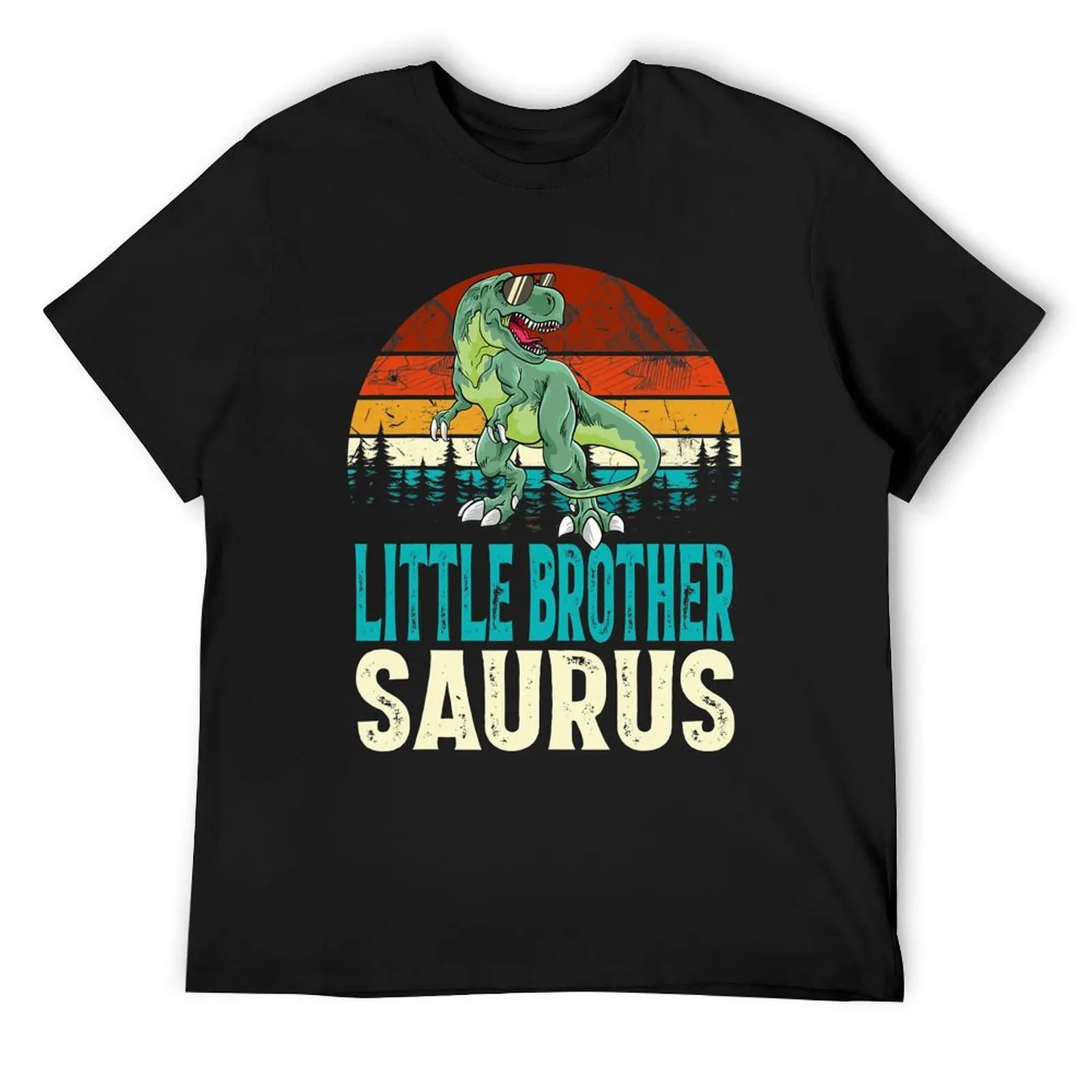 

Little Brothersaurus T Rex Dinosaur Little Brother Saurus T-Shirt vintage aesthetic clothes mens graphic t-shirts anime