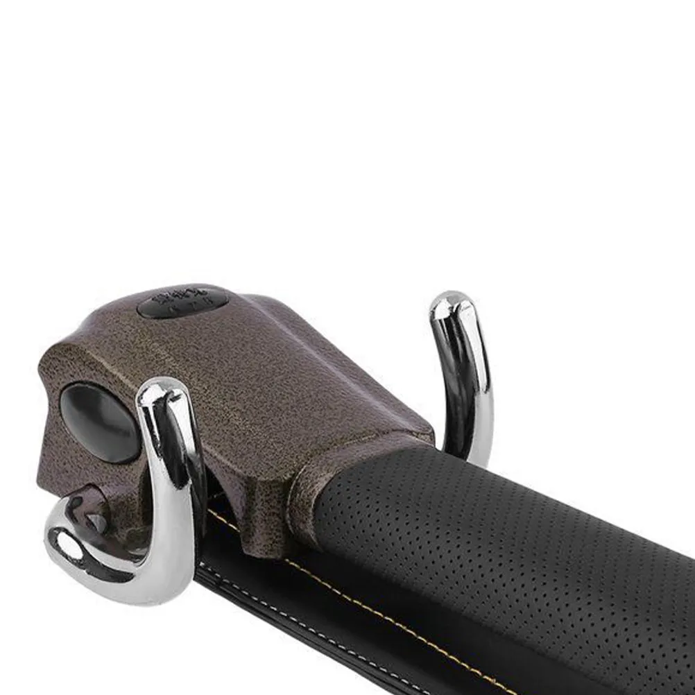 Aluminum Alloy Steering Wheel Lock Foldable 360-Degree Rotating Fork Anti-Theft Car Security Lock with Airbag Apron Alert System view 2