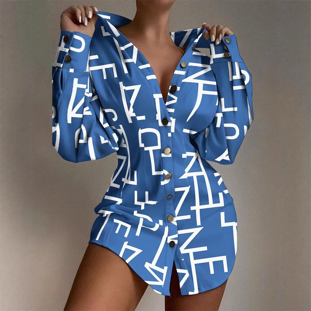 قمصان نسائية جديدة عصرية موديل 2025 بأزرار خصر مطبوعة قمصان مزخرفة رائجة البيع قمصان ركاب غير رسمية للنساء