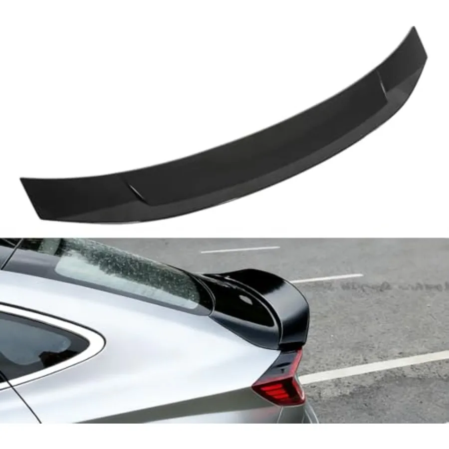 

Rear Spoiler Wing Fit for Hyundai Sonata 2020 2021 2022 2023 2024 SE/SEL/Sport/N Line/Limited/Sonata Hybrid Gloss Black Rear Tr
