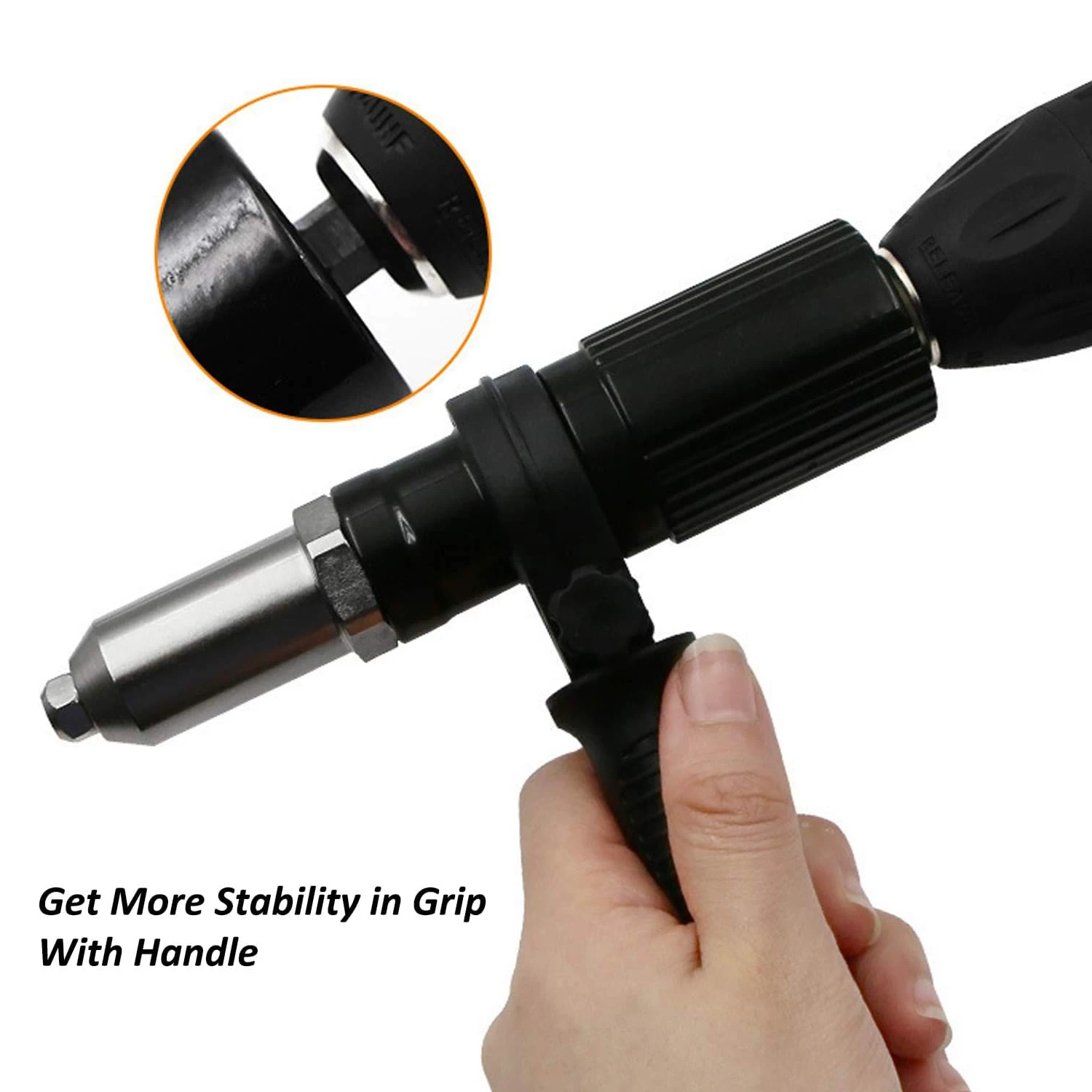 Electric Blind Rivet Gun Adapter Attachment for Cordless Screwdrivers and Drills Riveter