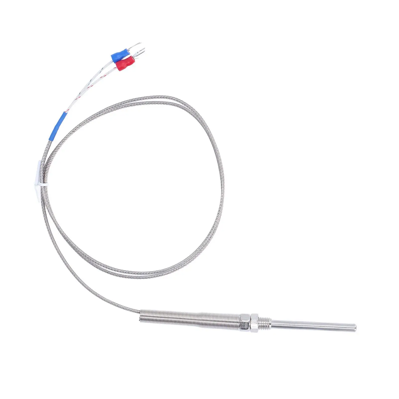Controlador de Sensor de temperatura Termopar Tipo K, 0-400 ℃ con sonda de 50mm y Cable de 1m