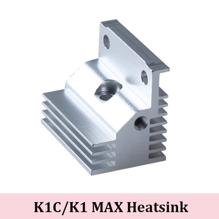 Aluminiowy radiator do ekstrudera Creality K1/K1Max, metalowy radiator do Creality K1Max/K1C, części do drukarek 3D — zdjęcie produktu 6