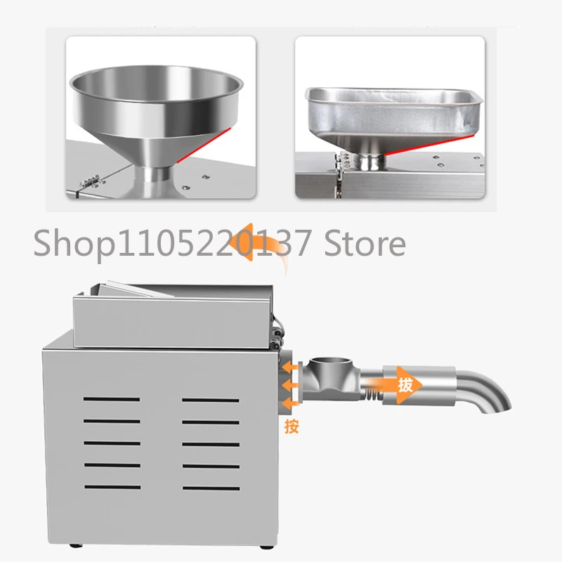 R3 Small Stainless Steel Household Oil Press 500-1500W Commercial Homemade Peanut Oil/Sesame Oil  Oil Extracting Machine