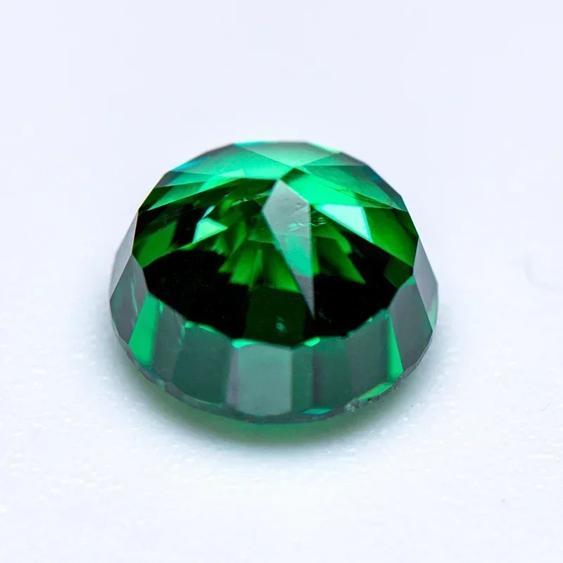 

Новый высокоуглеродистый бриллиант с кубическим цирконием 5А, темно-зеленый цвет, круглая форма, 4k, измельченный лед, огранка, свободный лабораторный циркон, драгоценный камень