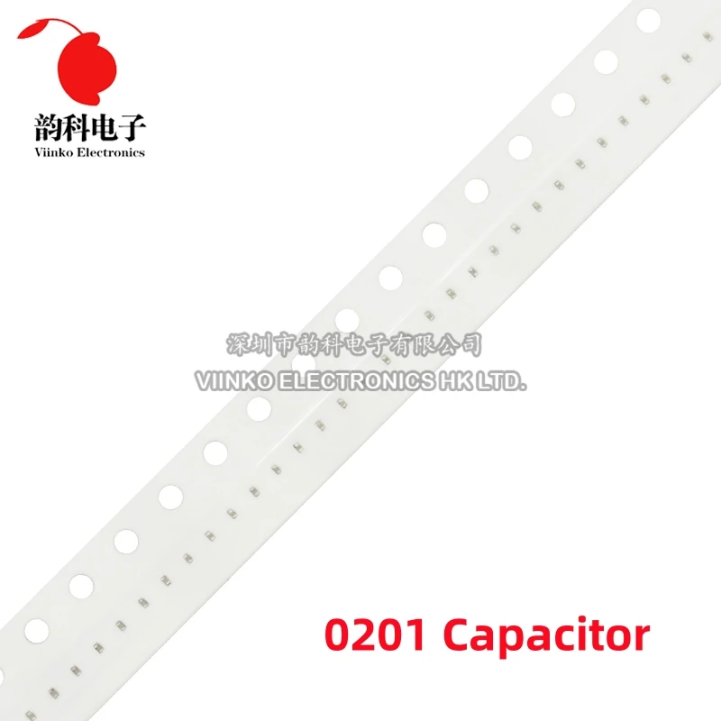 100PCS 0201 SMD Chip Ceramic Capacitor 0.5pF - 4.7uF 10pF 22pF 100pF 220pF 470pF 1nF 2.2nF 4.7nF 10nF 15nF 22nF 100nF 104 103