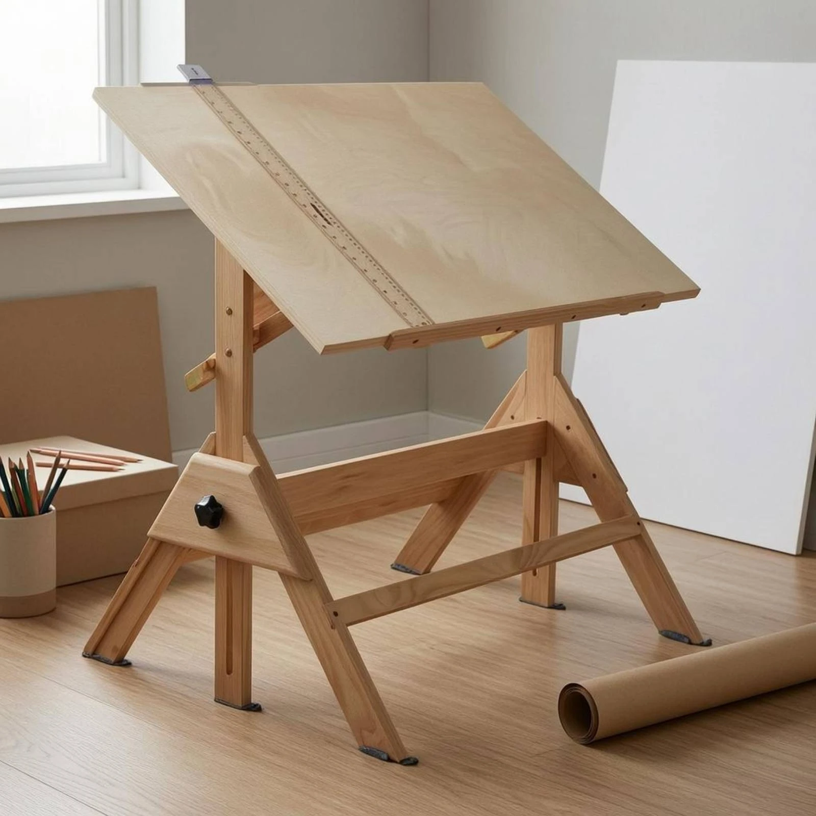mesa-de-dibujo-ajustable-con-acabado-de-madera-natural-mesa-de-dibujo-de-madera-inclinable-escritorio-de-arte-con-regla-integrada