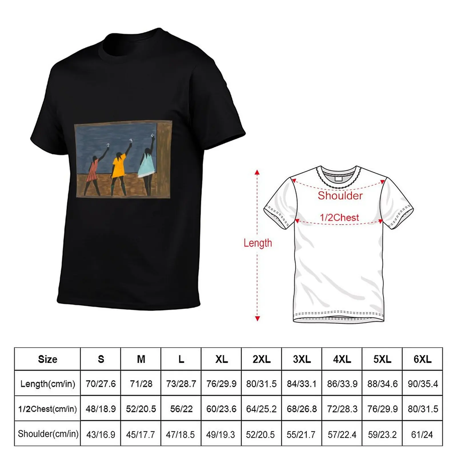 jacob lawrence T-Shirt Daily Wear Plain Short Sleeve Shirt