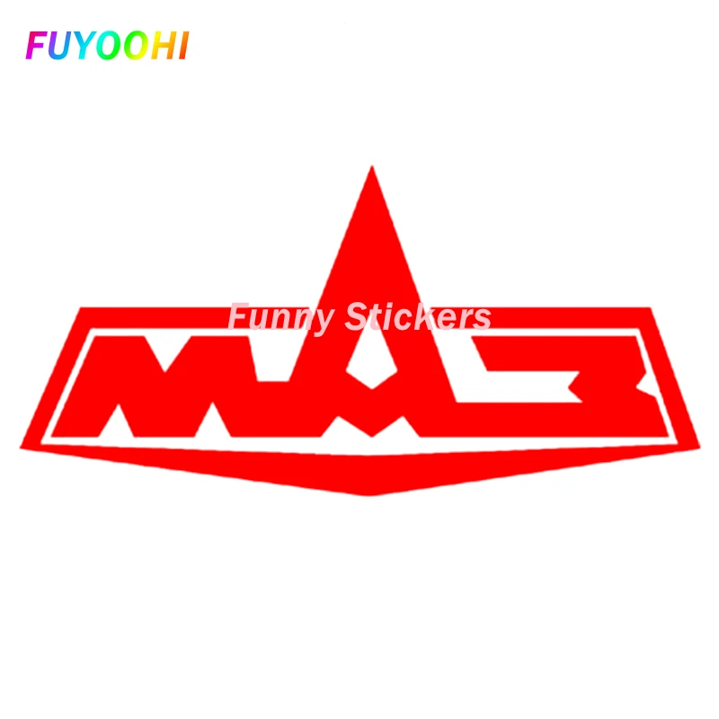 FUYOOHI Play Stickers Various Sizes Trim Sticker , KAMAZ Car Sticker Waterproof Car Decoration on Rear Window Car Body Bumper